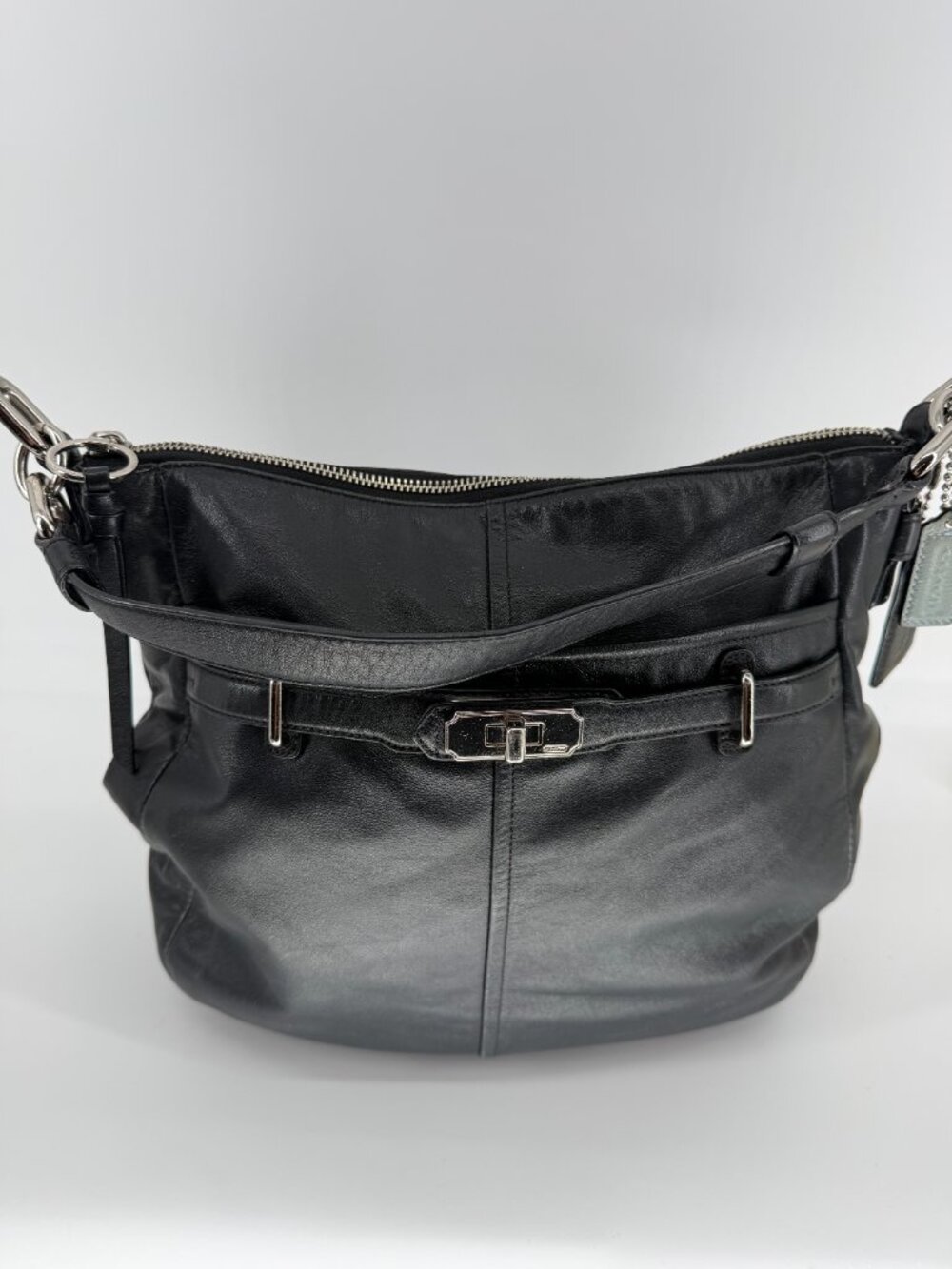 Vintage Leather Coach Bag